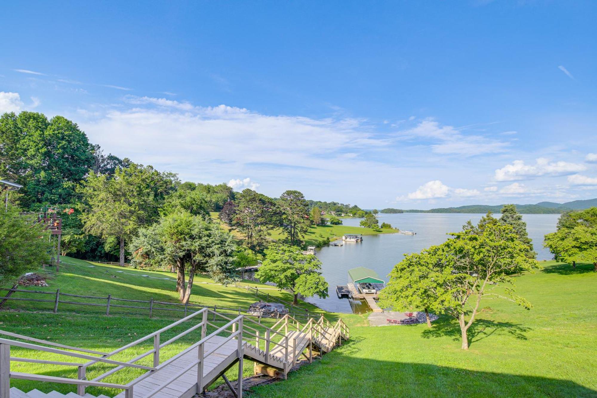 Rutledge Hilltop Home On Cherokee Lake With Decks! Экстерьер фото